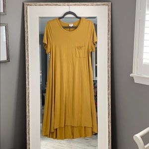 LulaRoe Yellow Dress